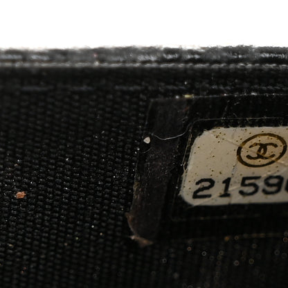 Chanel Caviar Timeless CC Wallet On Chain WOC Black 8 of 12