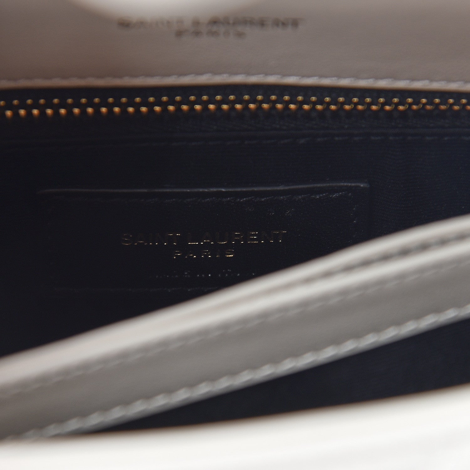 Saint Laurent Calfskin Y Quilted Monogram Toy Loulou Crossbody Bag Crema Soft 7 of 10