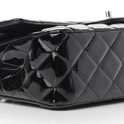 Chanel Patent Quilted Medium Double Flap Black 8 of 22