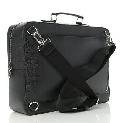 Louis Vuitton Taiga Briefcase Backpack Black 3 of 12