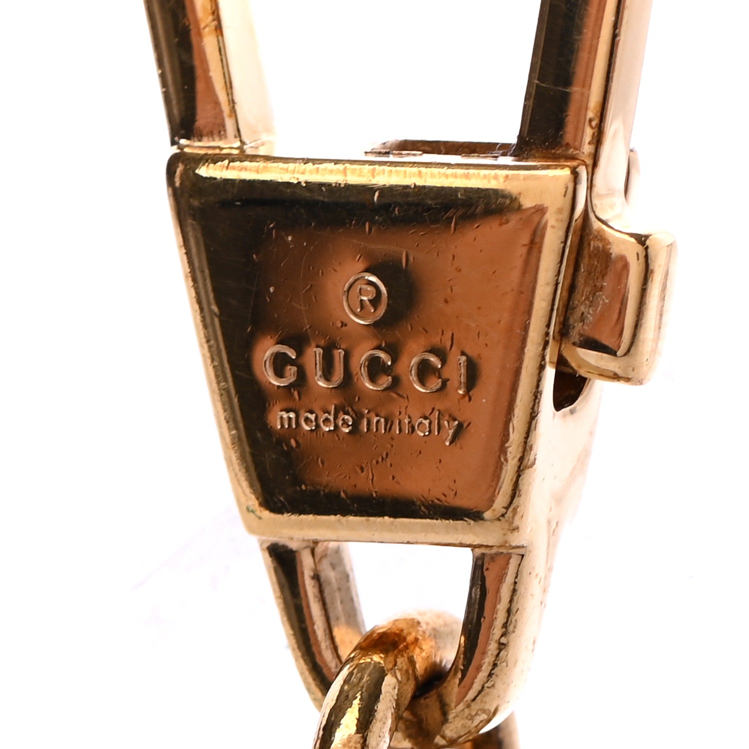 Louis Vuitton Goldtone Swing Key Holder and Bag Charm 12 of 12