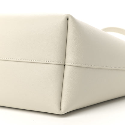 Saint Laurent Calfskin Large Shopping Tote Porcellana 11 of 12
