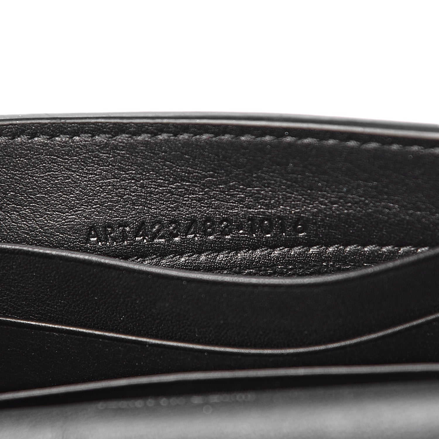 Saint Laurent Smooth Calfskin Envelope Wallet Black 8 of 9