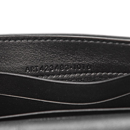Saint Laurent Smooth Calfskin Envelope Wallet Black 8 of 9