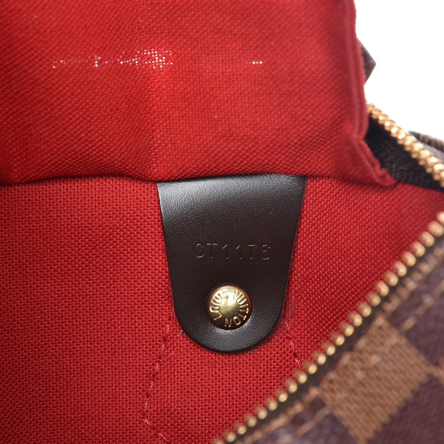 Louis Vuitton Damier Ebene Speedy Bandouliere 25 7 of 8