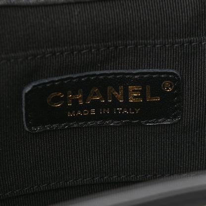Chanel Lambskin Quilted Small Duma Drawstring Backpack Black 5 of 9