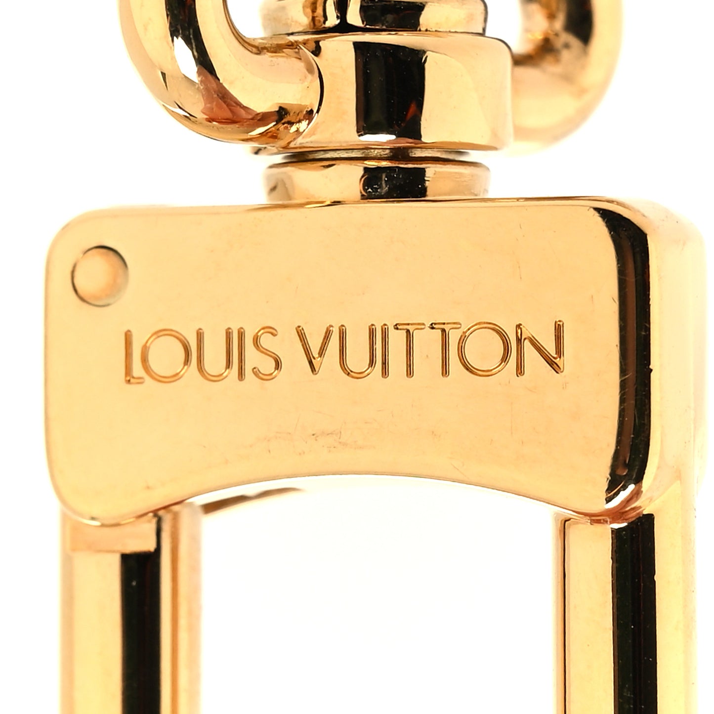 Monogram Puzzle Flower Bag Charm Key Holder