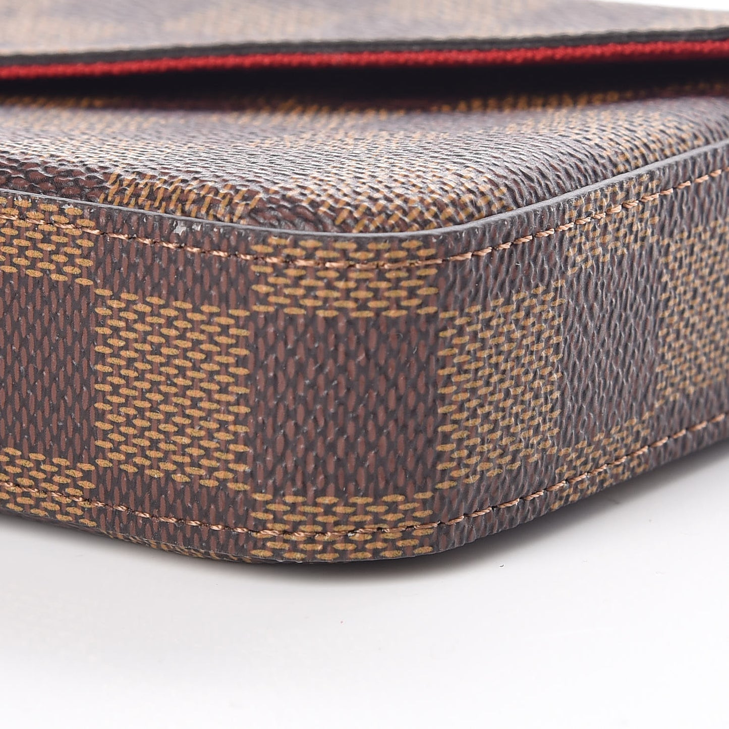 Damier Ebene Pochette Felicie Chain Wallet