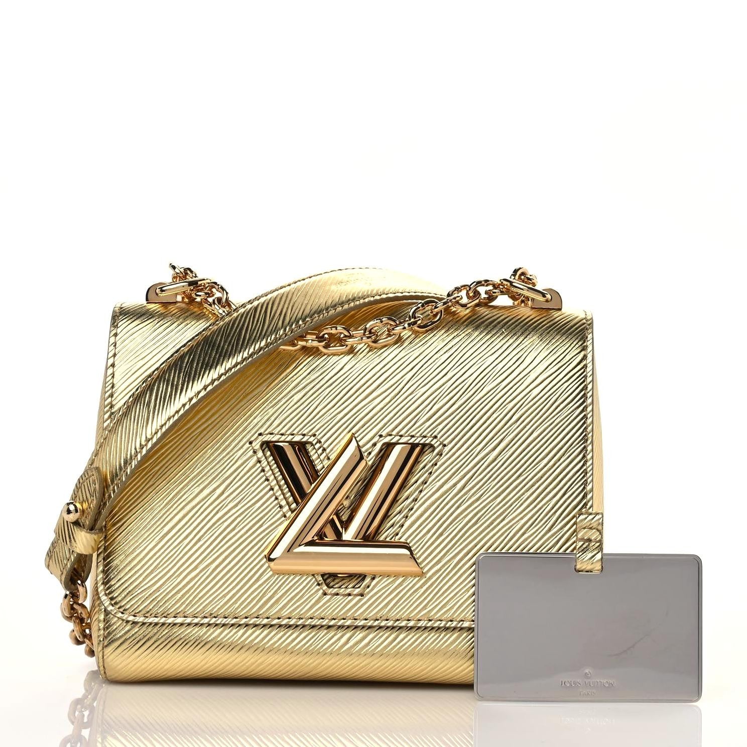 Louis Vuitton Epi Twist Shoulder Bag PM Gold 9 of 9