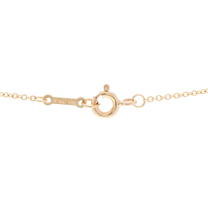 Tiffany 18K Yellow Gold Cultured Pearl Paloma Picasso Olive Leaf Pendant Necklace 5 of 6