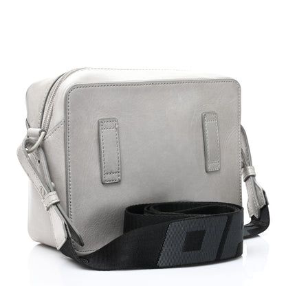 Off-White Calfskin Diag Binder Clip Camera Belt Bag Light Grey 3 of 9