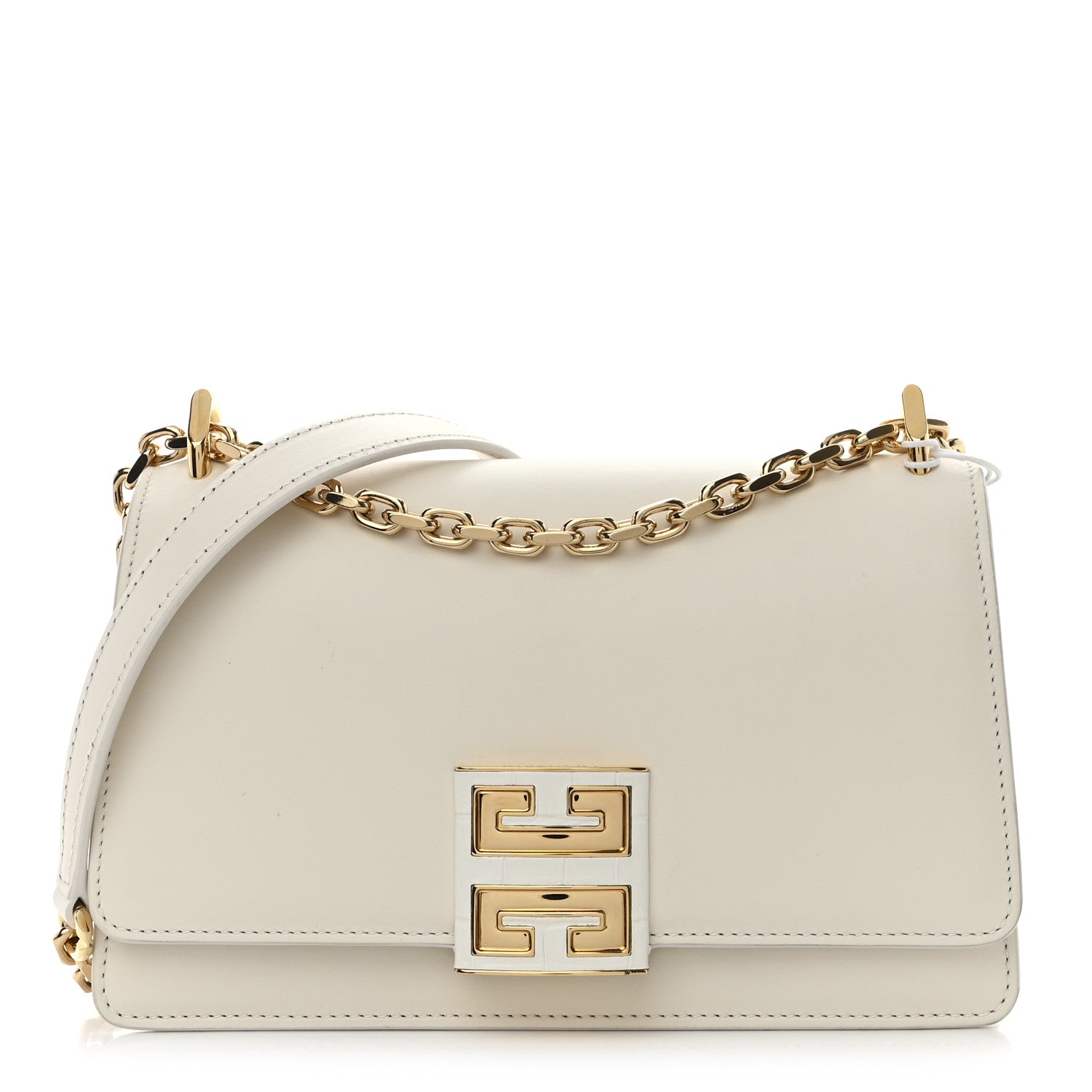 Givenchy Calfskin Small 4G Shoulder Bag Ivory 1 of 10
