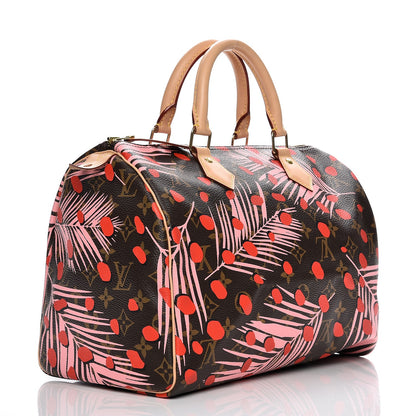 Louis Vuitton Monogram Jungle Dots Speedy 30 Sugar Pink Poppy 3 of 12