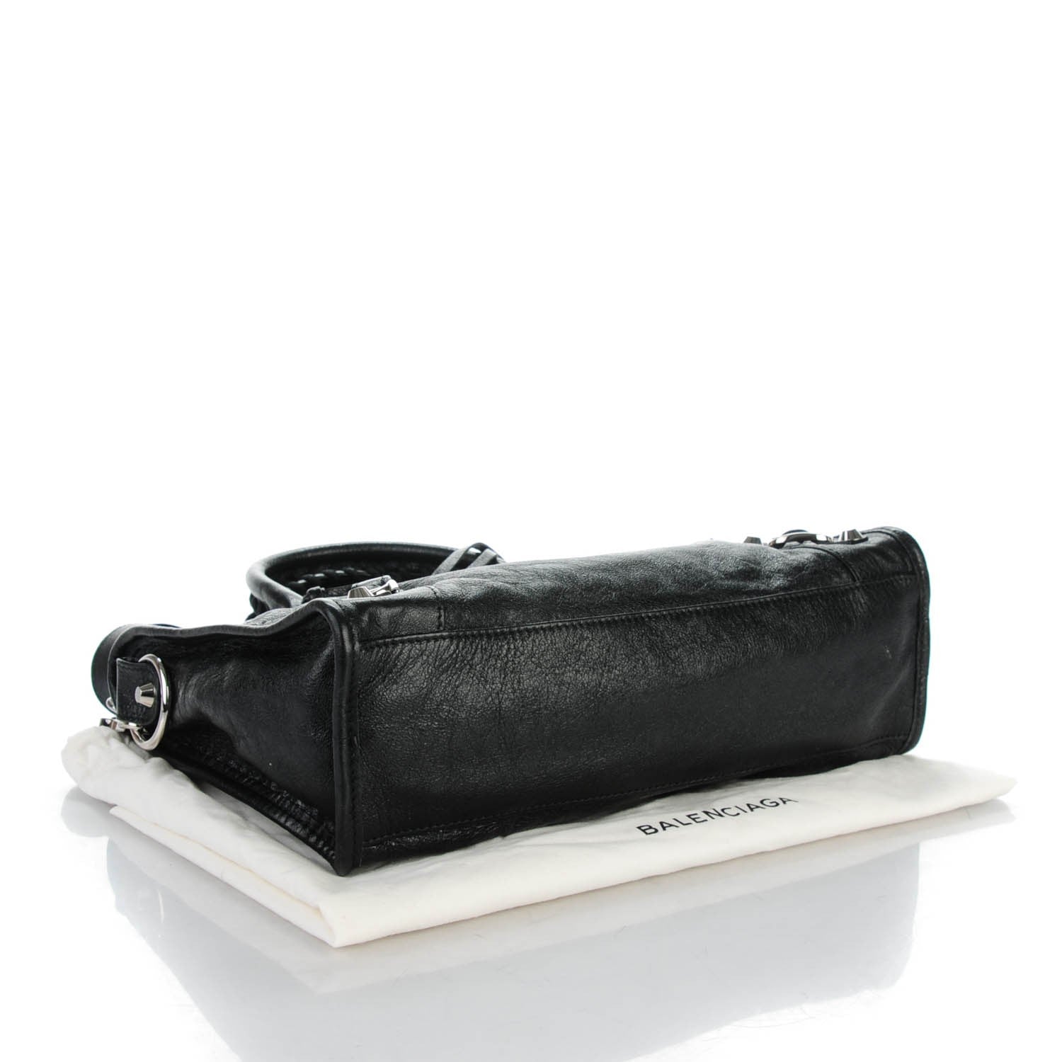 Balenciaga Agneau Classic Silver Hardware S City Black 4 of 7