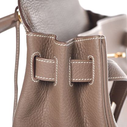 Hermes Togo Kelly Retourne 40 Etoupe 28 of 34