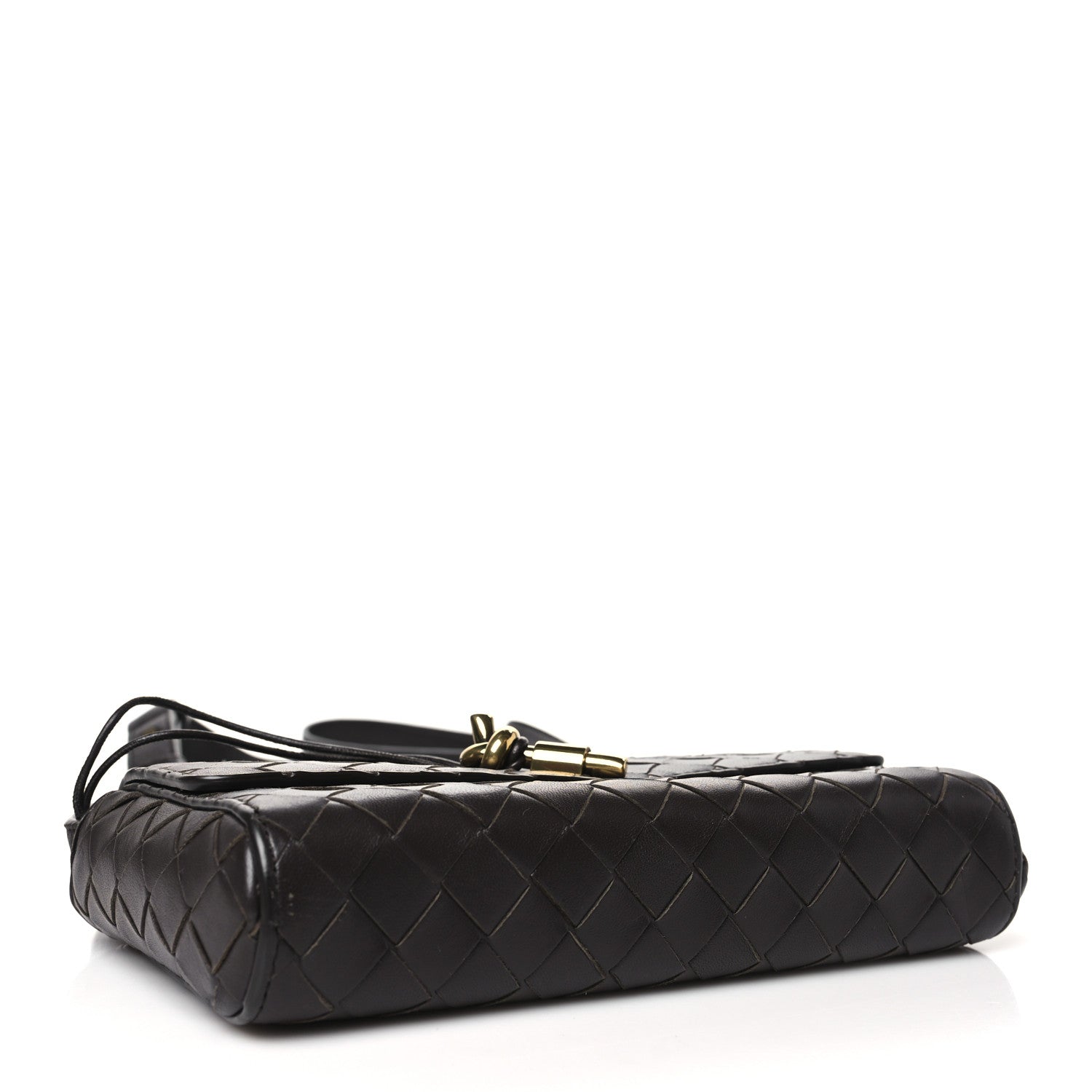 Bottega Veneta Nappa Intrecciato Mini Andiamo Crossbody Bag Fondant 4 of 11