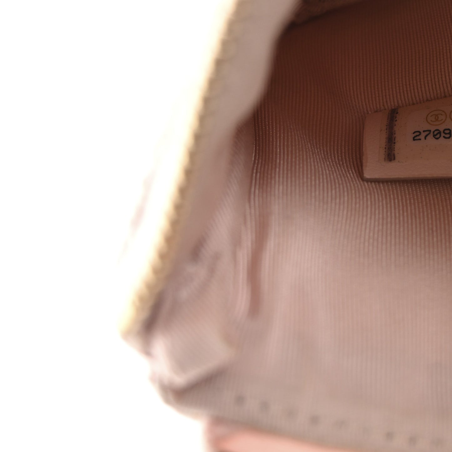 Woven Straw Raffia Deauville Cosmetic Pouch Pink