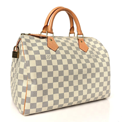 Louis Vuitton Damier Azur Speedy 30 3 of 10