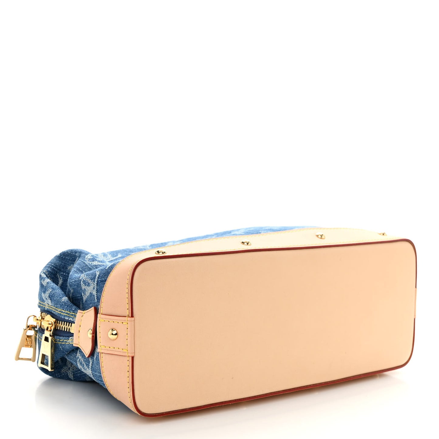 Monogram Denim Pochette Cosmetique GM Denim Blue