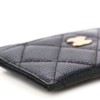 Chanel Caviar Quilted Card Holder Black 9 of 11