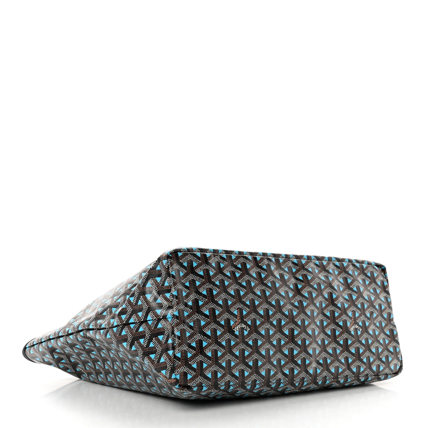 Goyard Goyardine Saint Louis Claire Voie PM Black Blue 3 of 7