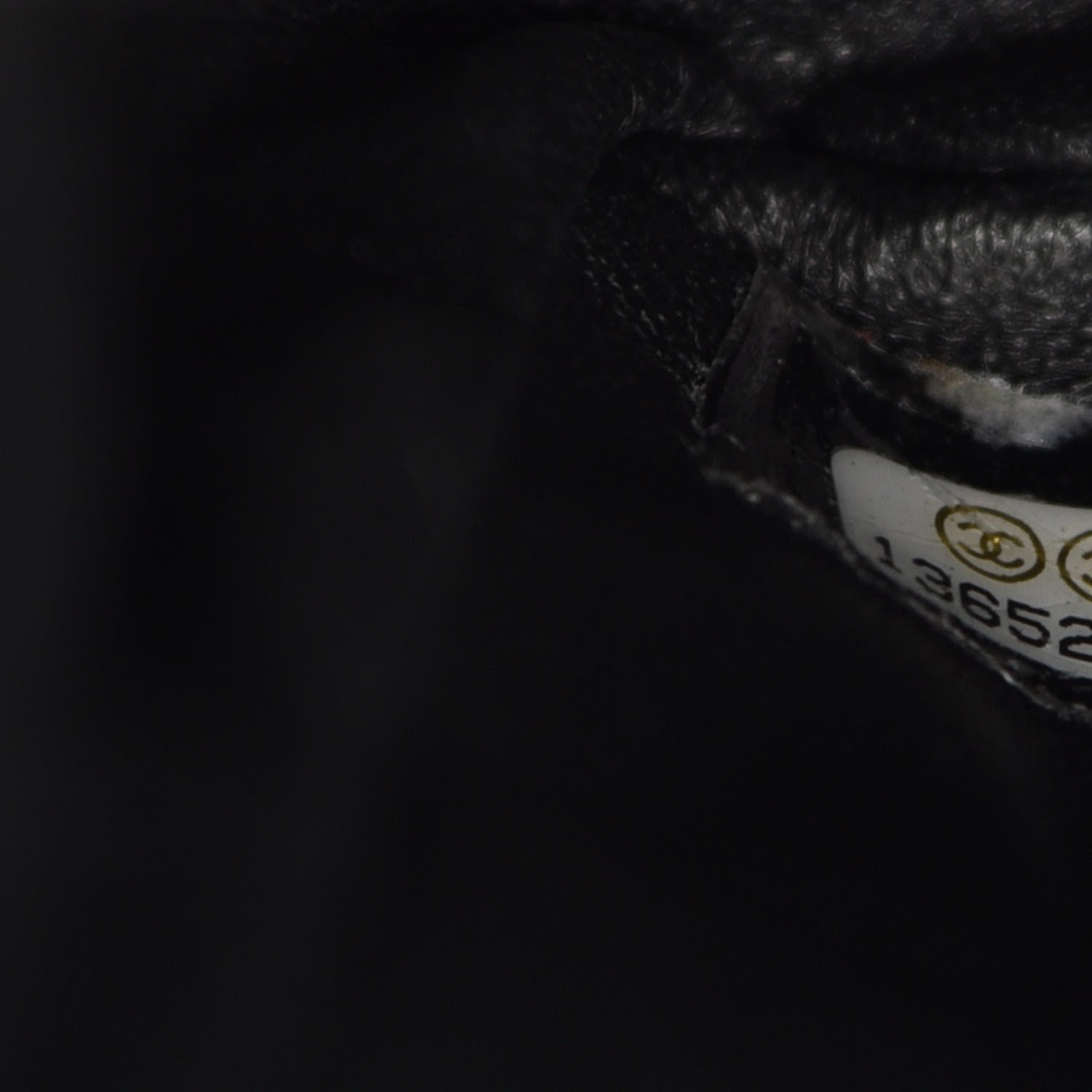 Chanel Caviar Quilted Jumbo Single Flap Black 9 of 11