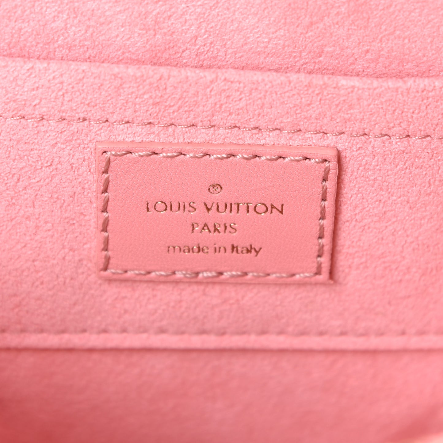Calfskin New Wave Heart Bag Rose Pomettes