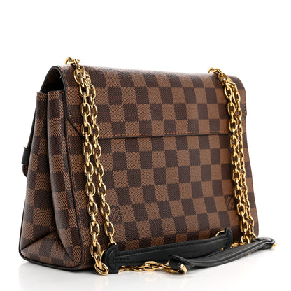 Louis Vuitton Damier Ebene Vavin PM Creme 3 of 9
