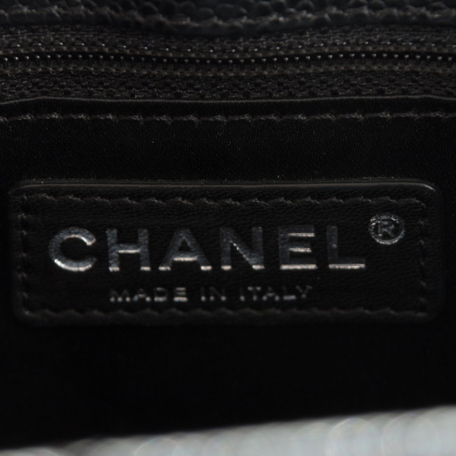 Chanel Caviar Quilted Grand Shopping Tote GST Black 6 of 7