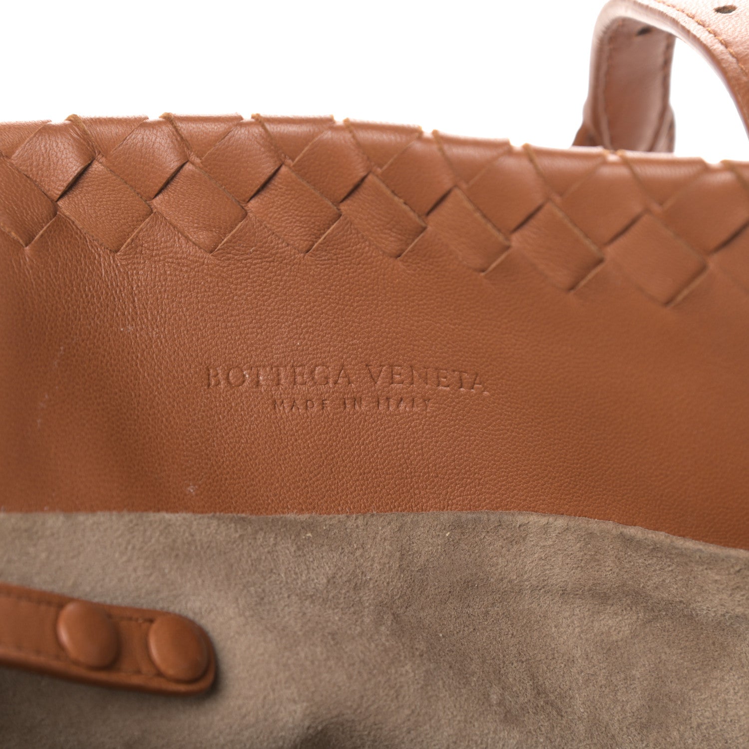 Bottega Veneta Nappa Intrecciato Seamless Tote Dark Calvados 6 of 10