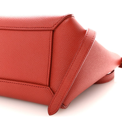 Celine Grained Calfskin Nano Belt Bag Coral 10 of 10