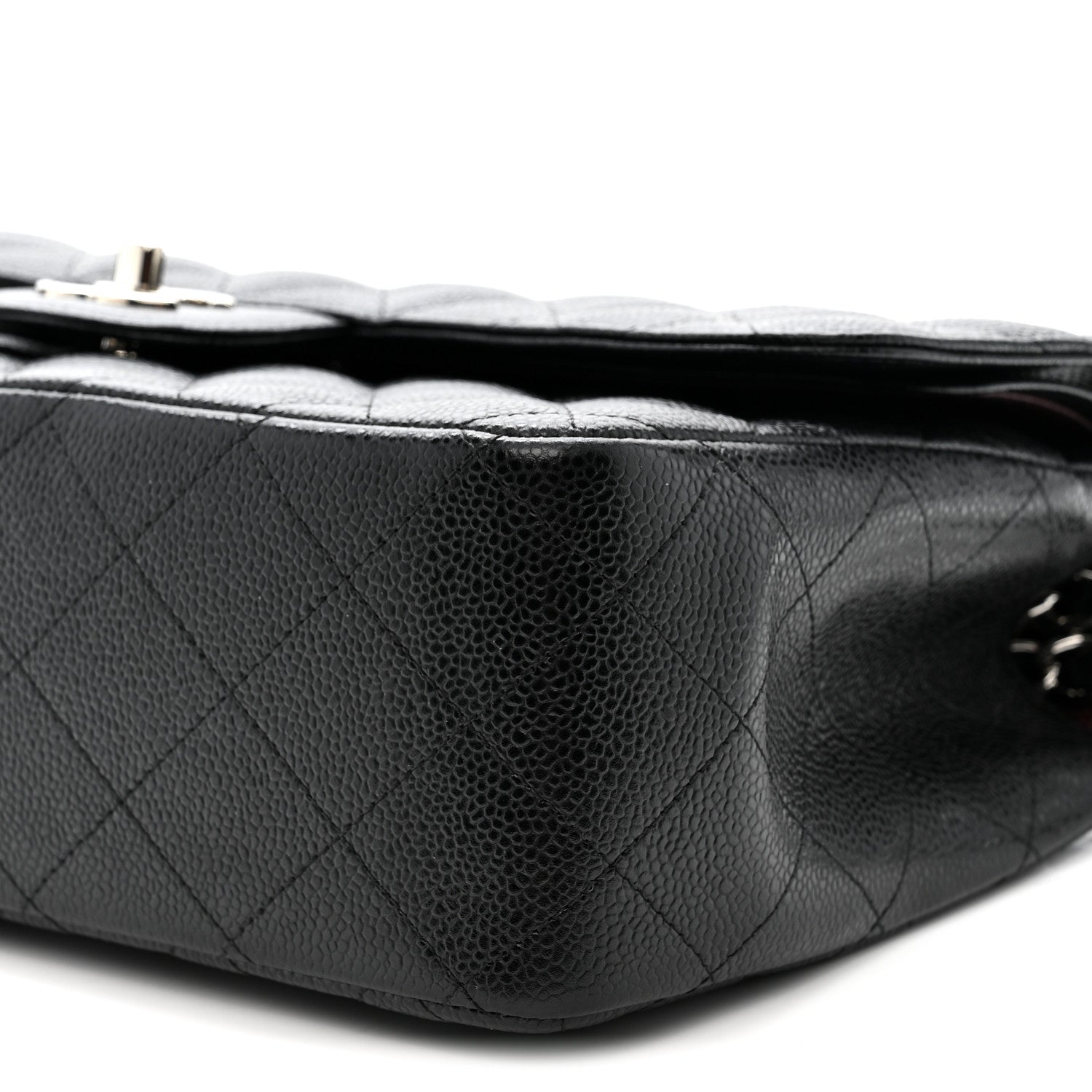 Chanel Caviar Quilted Jumbo Double Flap Black 10 of 10