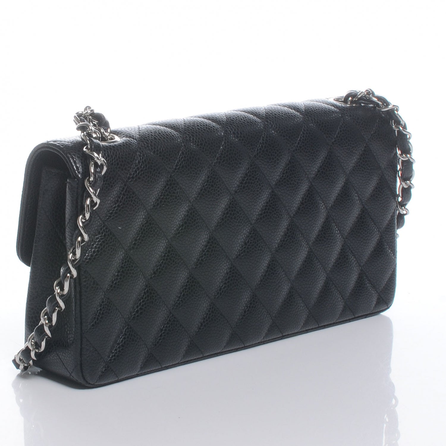 Chanel Caviar East West Flap Black 3 of 8