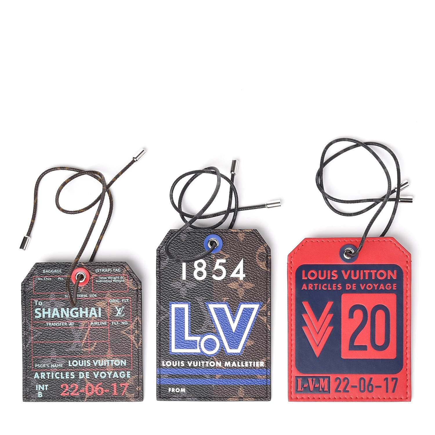 Louis Vuitton Monogram Outdoor Name Tags Set 410169 – FASHIONPHILE
