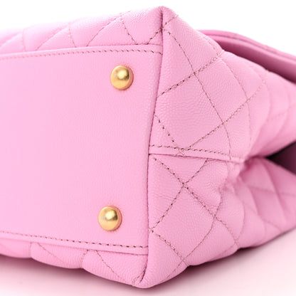 Chanel Caviar Quilted Small Coco Chain Handle Flap Lilas 10 of 13