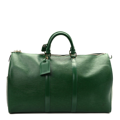 Louis Vuitton Epi Keepall 50 Borneo 1 of 12