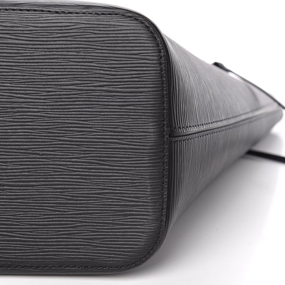 Louis Vuitton Epi Neverfull MM Black 16 of 17