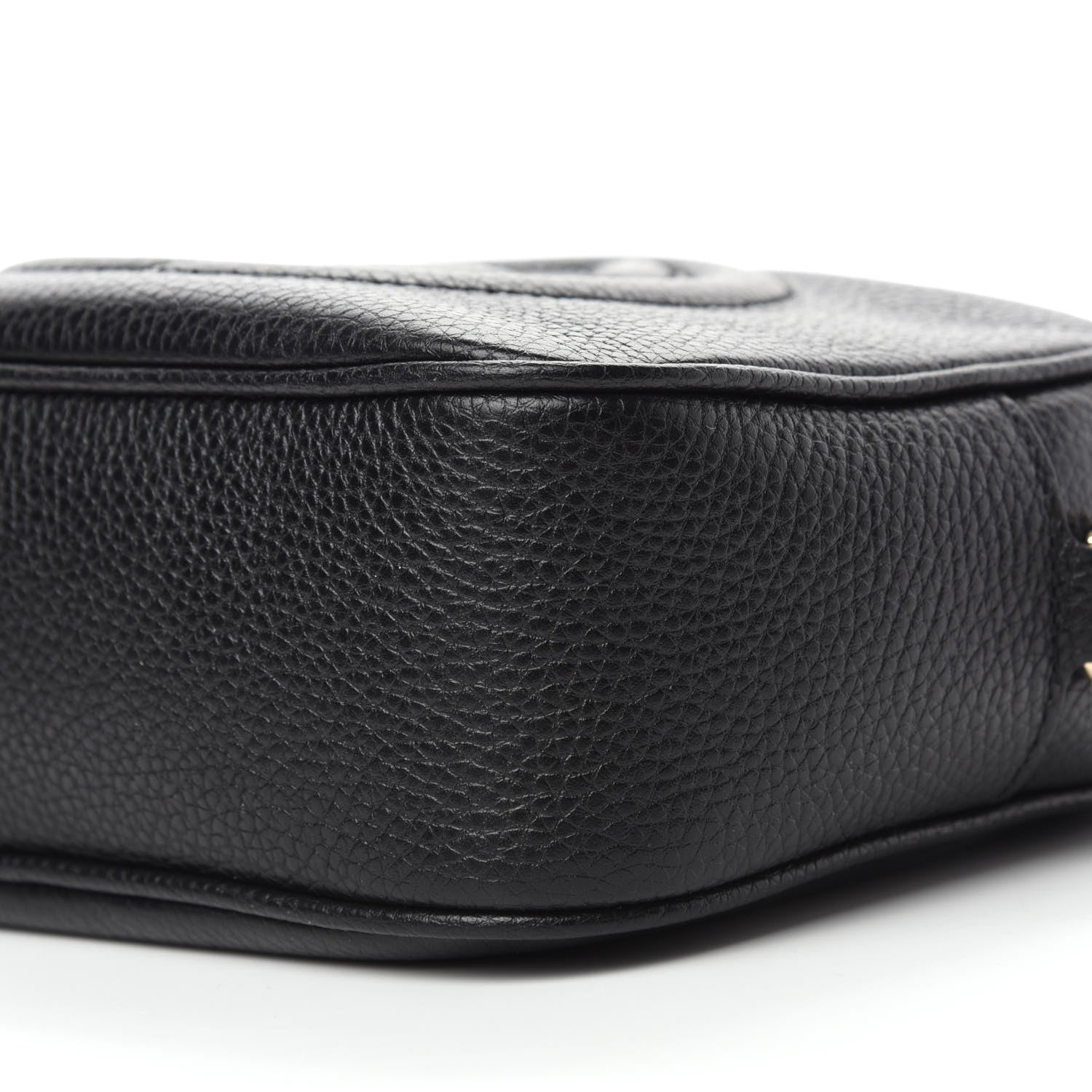 Gucci Pebbled Calfskin Small Soho Disco Bag Black 7 of 10