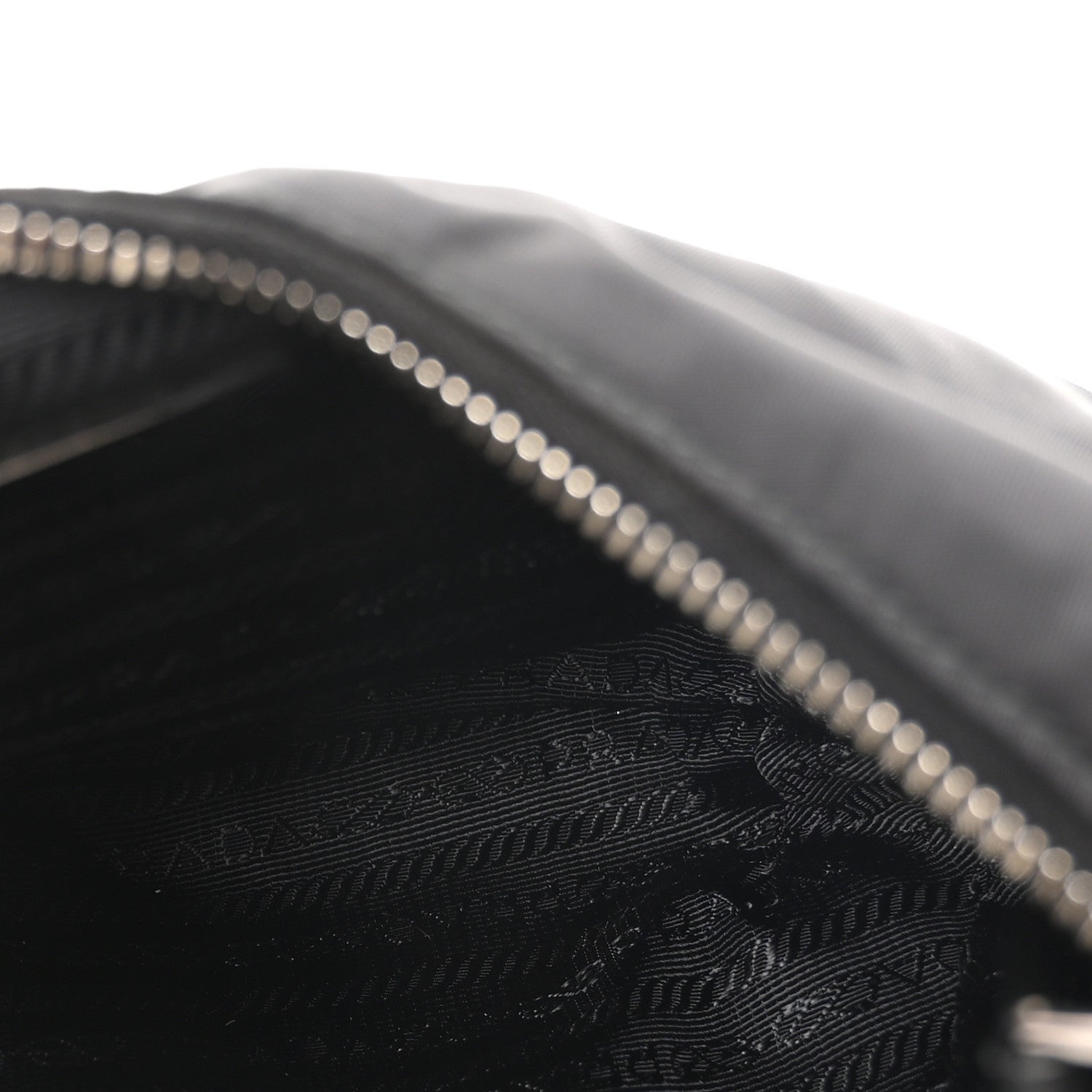 Prada Tessuto Nylon Saffiano Re-Edition 2006 Shoulder Bag Black 5 of 11