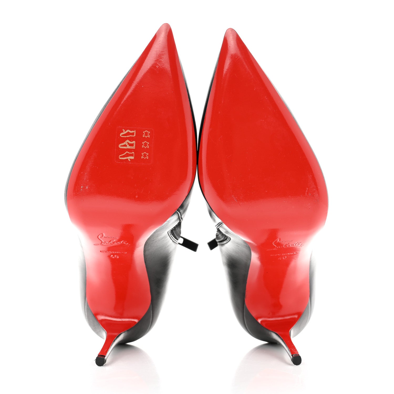Christian Louboutin Calfskin So Kate Booty 100 Ankle Boots 40 Black 5 of 12