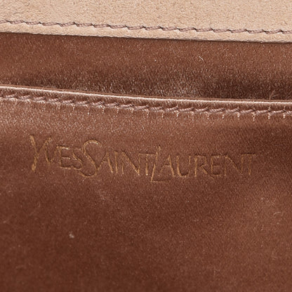 Saint Laurent Patent Calfskin Monogram Large Belle De Jour Clutch Chair 7 of 8