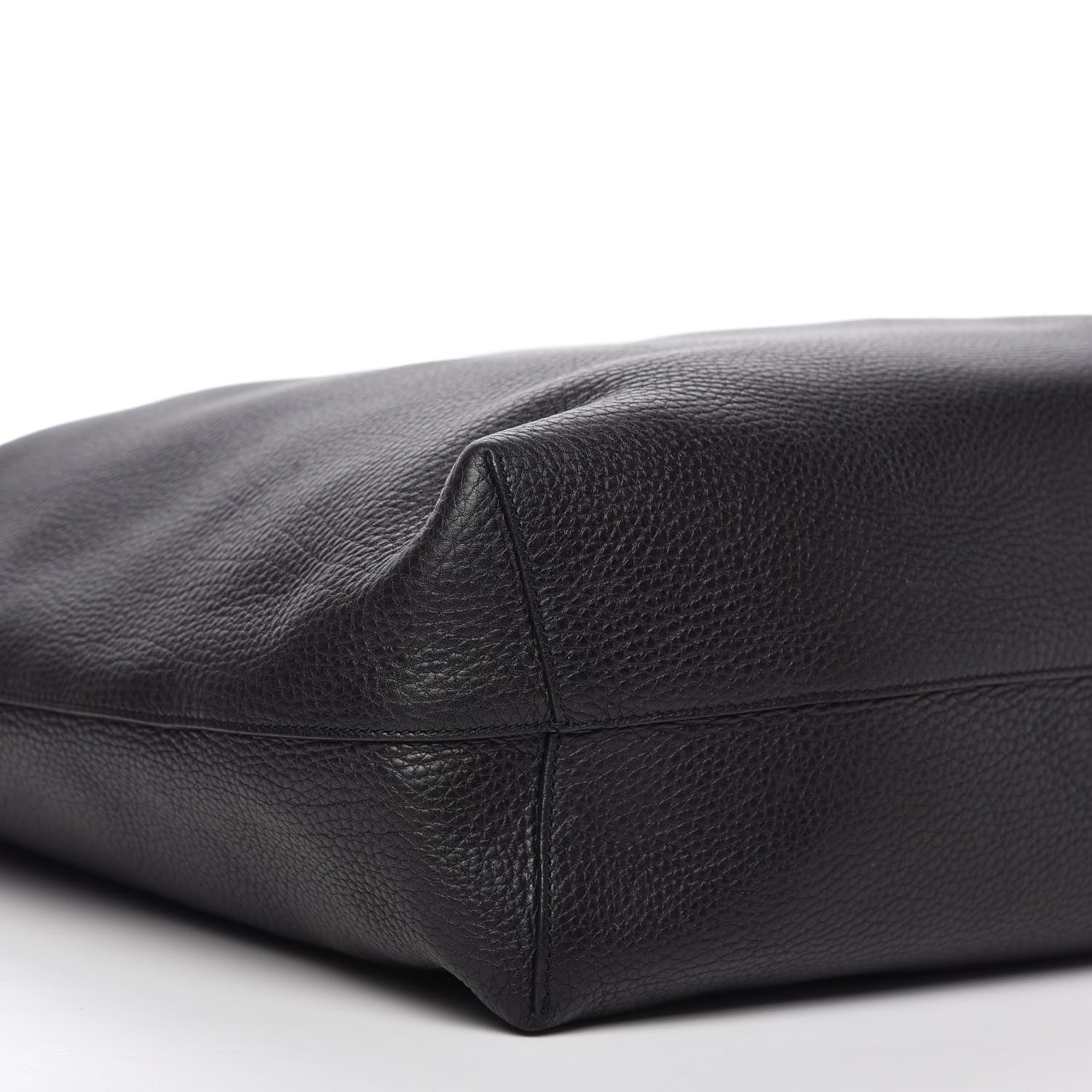 Gucci Nappa Cellarius Soho Vertical Shopping Tote Black 6 of 9