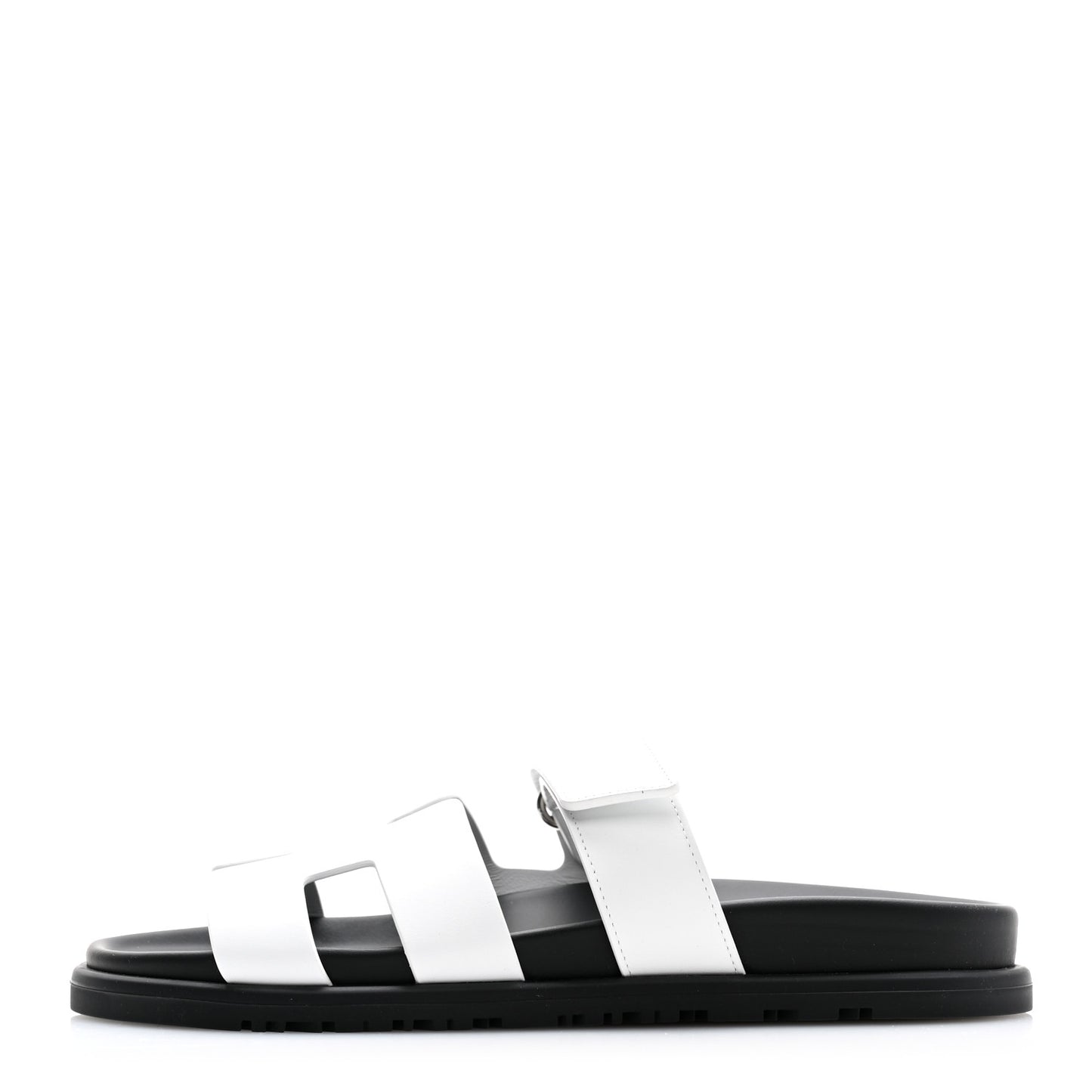 Calfskin Womens Chypre Sandals 37.5 White