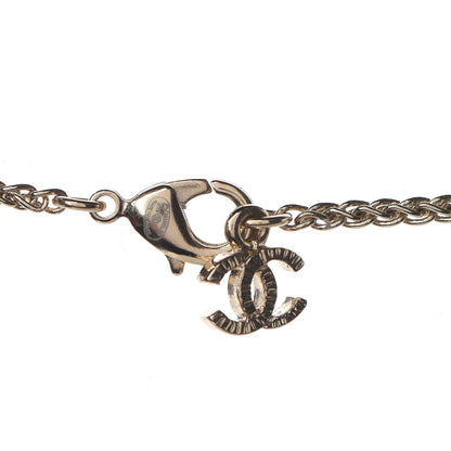Chanel Pearl CC Pendant Necklace Gold 5 of 6