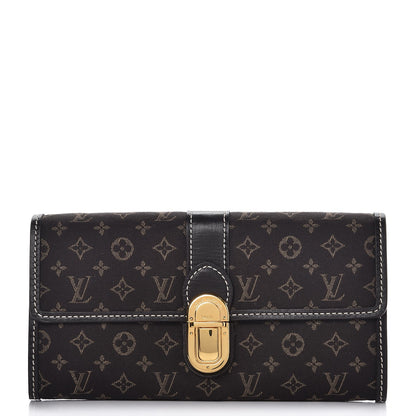 Louis Vuitton Monogram Idylle Sarah Wallet Fusain 1 of 8
