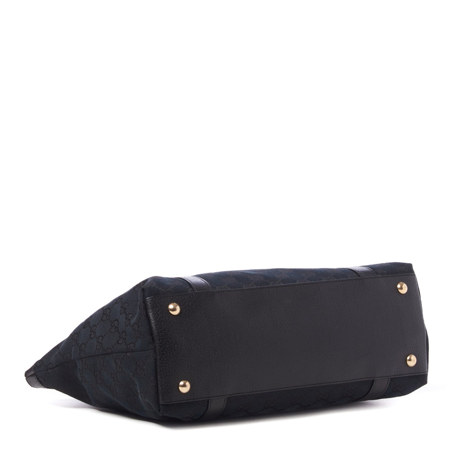 Monogram Medium Abbey Tote Black