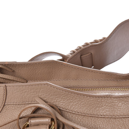 Balenciaga Chevre Gold Metallic Edge Hardware City Rose Des Sables 13 of 13