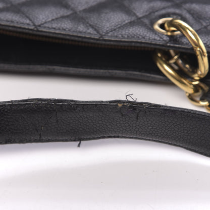 Chanel Caviar Quilted Grand Shopping Tote GST Black 8 of 16