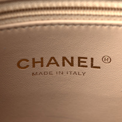 Chanel Lambskin Carry Chic Shopping Tote Black 15 of 25
