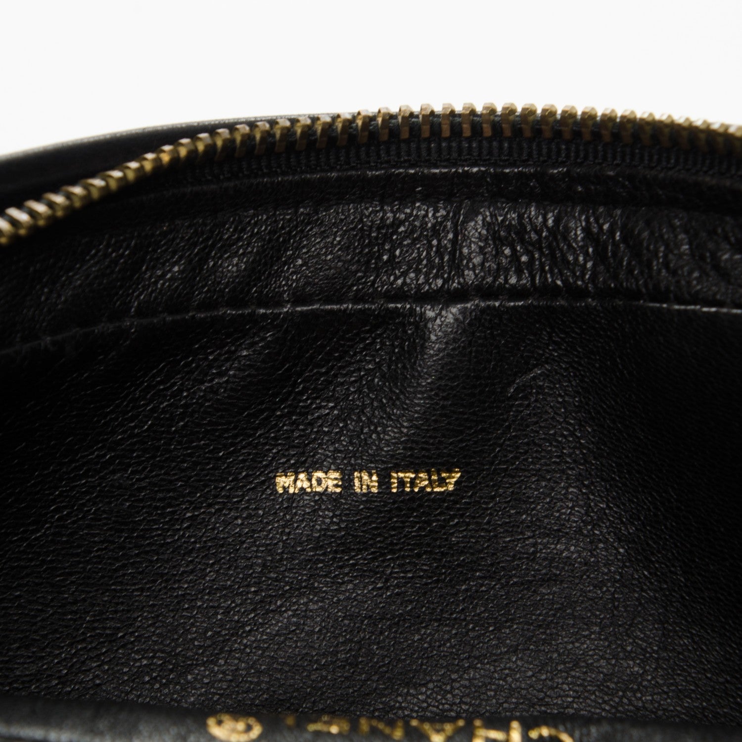 Chanel Lambskin Chevron Tassel Camera Case Black 7 of 7